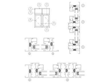 ZJ60 隔熱內開內倒窗系列